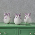 7.5 Resin Egg With Bowtie