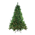 7.5 Pre Lit Led Instant Connect Denali Mixed Pine Artificial Christmas Tree Dual Lights