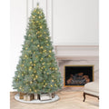7.5Ft Pre Lit Windham Fir 1099 Branch Tips 500 Warm White Led Rice Lights
