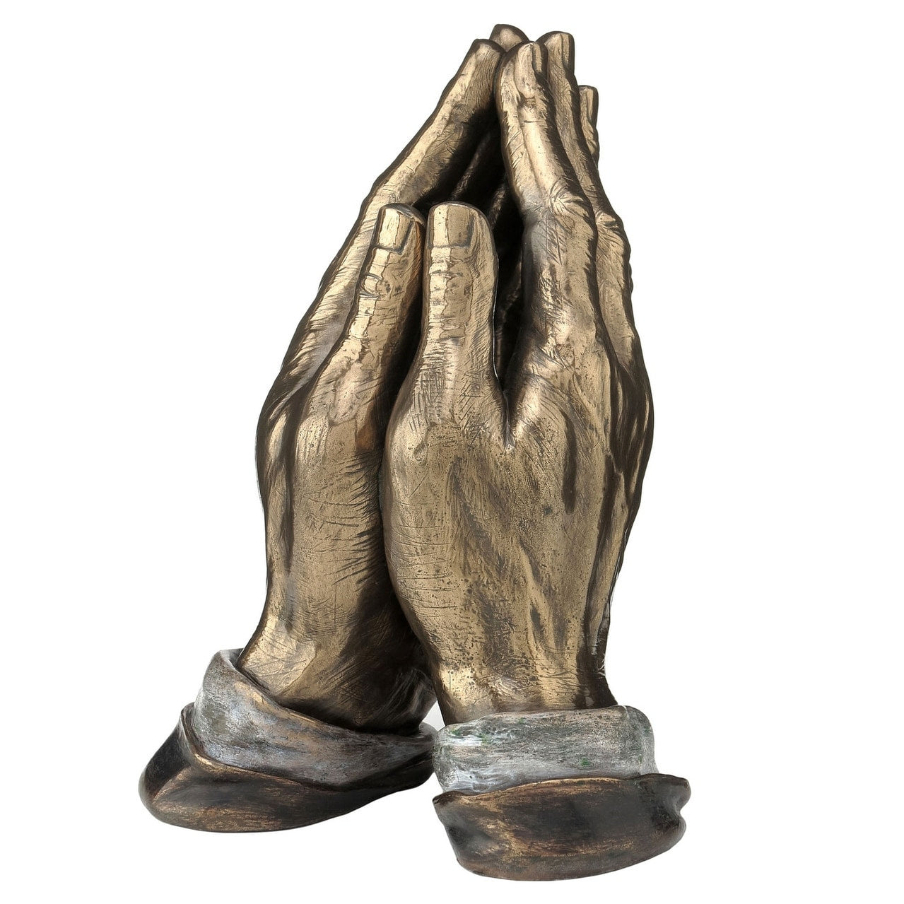 7.68 In H Praying Hands Figurine Poly Resin