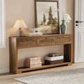 70.8 Inch Long Console Table Farmhouse Narrow Entryway Table