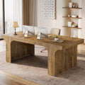 70.87 Executive Office Desk Large Workspace Computer Desk Modern Wooden Writing Table Simple Business Furniture