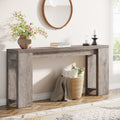 70.9 Inch Extra Long Console Table Farmhouse Entryway Sofa Table For Living Room Hallway 70.9 W X 11.8 D X 33.5 H