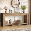 70.9 Inch Long Console Table Farmhouse Narrow Sofa Table