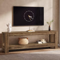 70.9 Inch Solid Wood Tv Stand For Up To 85 Inch Tvs Entertainment Center For Living Room Bedroom