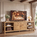 70.9 Inch Solid Wood Tv Stand Entertainment Center With Storage For Living Room Television Console For Tvs Up To 80 Inches