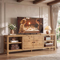 70.9 Inch Solid Wood Tv Stand Farmhouse Entertainment Center