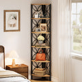 70.9 Corner Shelf Corner Bookshelf Display Plant Stand Storage Rack For Living Room Bedroom Bathroom Kitchen