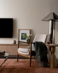 Gigi Polished Stainless Steel Floor Lamp