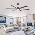70 Flush Mount Ceiling Fan With Lights And Remote