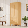 70 Kitchen Pantry Cabinet With 2 Cabinet Shelves Luxurious Wooden Cupboard With 6 Door Shelves And 3 Drawers For Kitchen