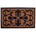 Brigoder Square Coir Rubber Door Mat