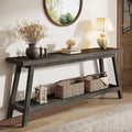 71 Inch Farmhouse Console Table For Entyrway