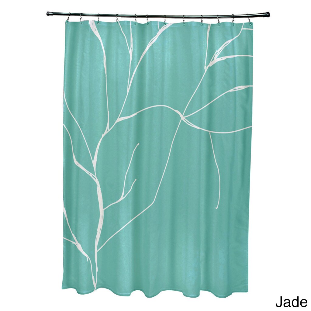 71 X 74 Inch Abstract Branches Shower Curtain