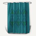 71 X 74 Inch Ananda Geometric Print Shower Curtain