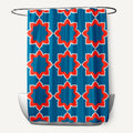 71 X 74 Inch Bohemian 2 Geometric Print Shower Curtain