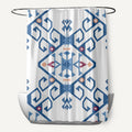 71 X 74 Inch Jodhpur Medallion 2 Geometric Print Shower Curtain