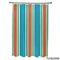 Multi Stripe Stripe Print Shower Curtain