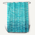 71 X 74 Inch Ocean View Geometric Print Shower Curtain