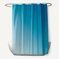 71 X 74 Inch Peacock Ombre Shower Curtain