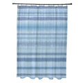 Raya De Agua Stripe Print Shower Curtain