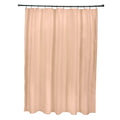 71 X 74 Inch Peach Solid Shower Curtain