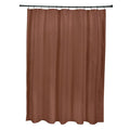 71 X 74 Inch Copper Solid Shower Curtain