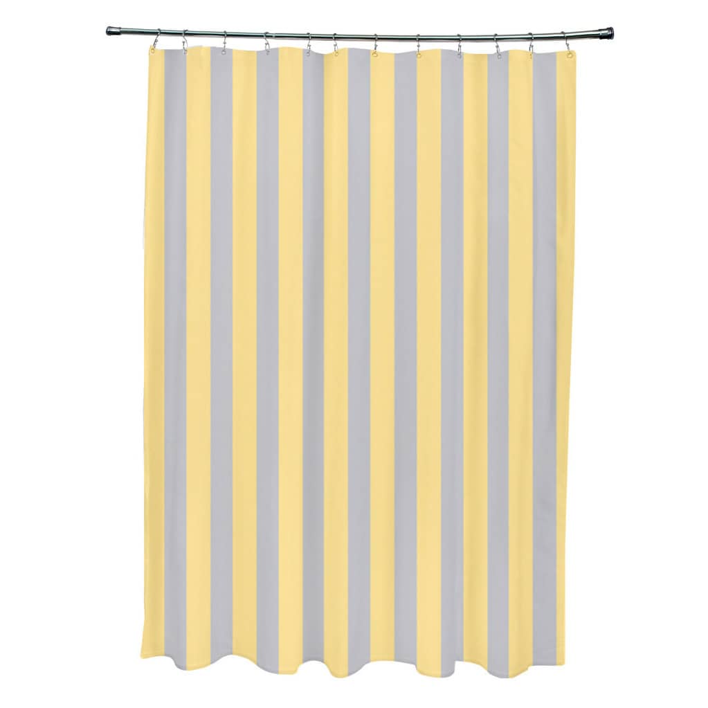 71 X 74 Inch Rain Striped Shower Curtain