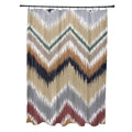 Tribal Chevron Pattern Shower Curtain