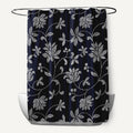 71 X 74 Inch Traditional Floral Print Shower Curtain