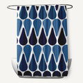 71 X 74 Inch Watermelon Seeds Geometric Print Shower Curtain