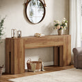 71 Farmhouse Console Table For Entryway Hallway Living Room 13.78 Dx70.86 W 32.3 H