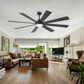 72 Inches Ceiling Fan With Light And Remote 72 Inches