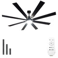 72 Industrial Smart Ceiling Fan With Dimmable Light