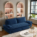 73.2 Pull Out Sofa Bed 3 In 1 Convertible Queen Sleeper Sofa Velvet Loveseat Couch For Living Room Bedroom