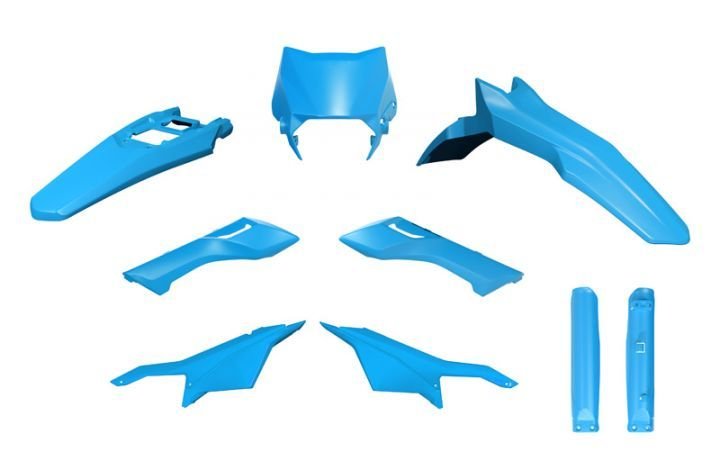 R-TECH COLOURED PLASTIC KIT 6PCS For Sur Ron Ultra Bee