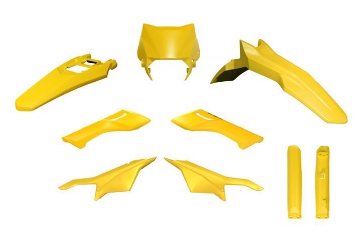 R-TECH COLOURED PLASTIC KIT 6PCS For Sur Ron Ultra Bee