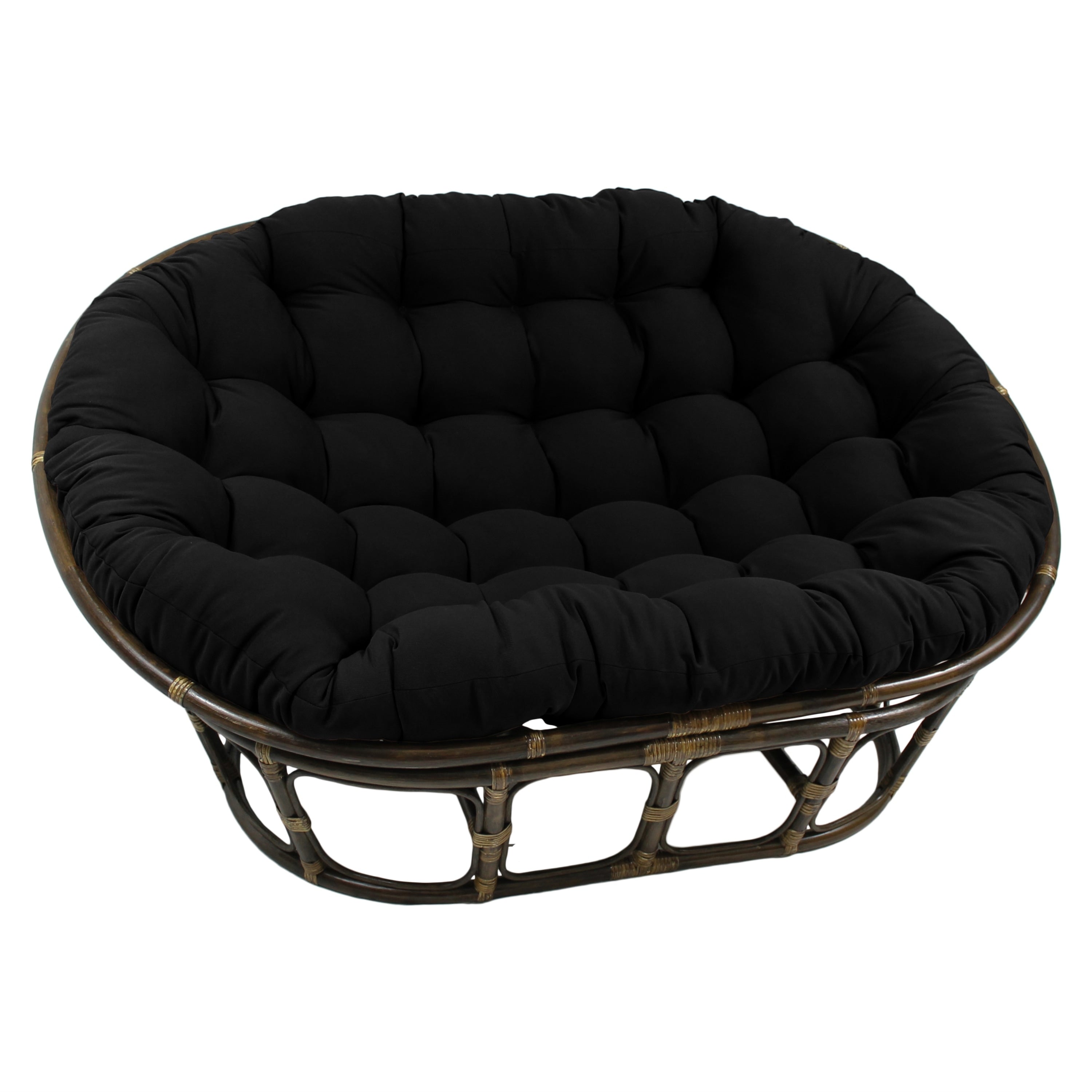 Blazing Needles 78 Inch Double Papasan Indoor Cushion