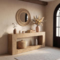 78.7 Inch Long Console Table Farmhouse Table For Behind Sofa