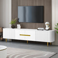 78.7 Minimalist Tv Stand For Tvs Up To 85 Inches Modern Entertainment Center Media Console With 4 Spacious Cabinets