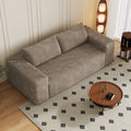 78.8 3 Setaser Cotton Fabric Sofa For Living Room High Density Foam Soft Skin Friendly