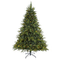 7 Colorado Mountain Fir Christmas Tree With 500 Clear Led Lights Green