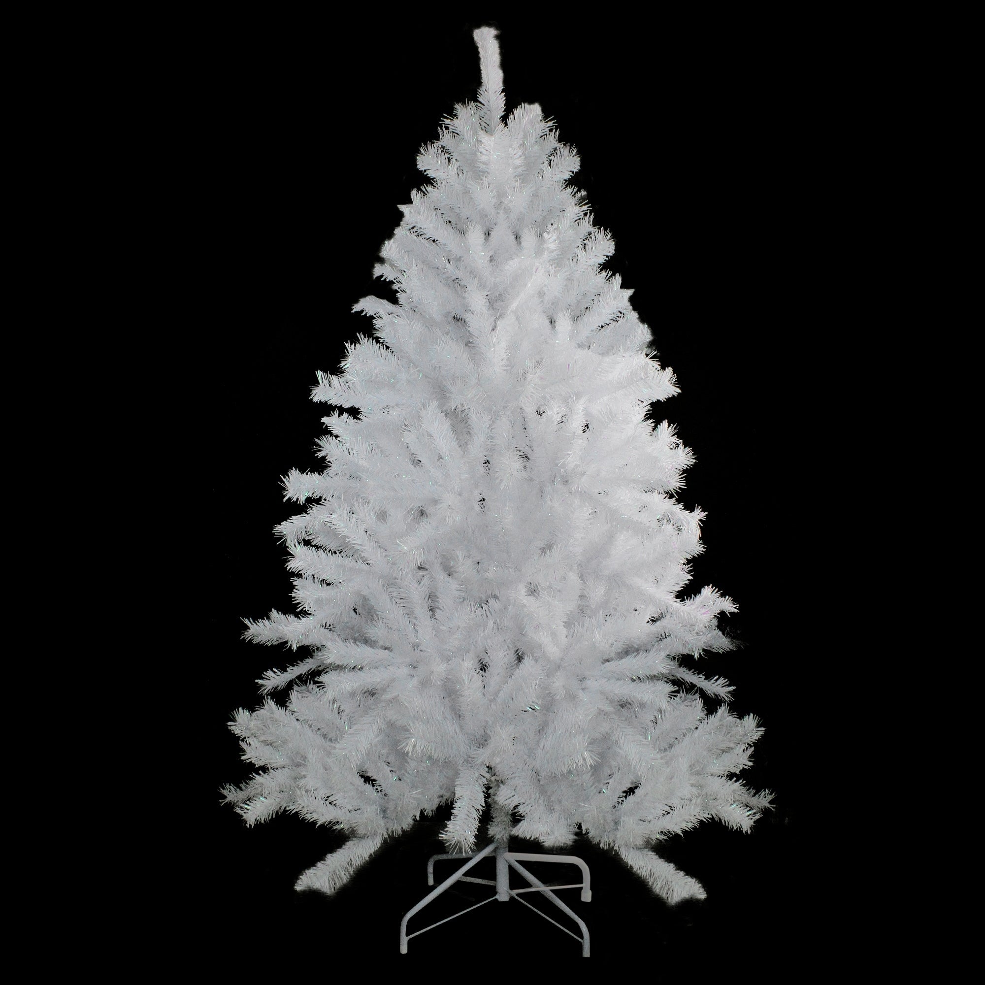 7 Icy White Spruce Artificial Christmas Tree Unlit