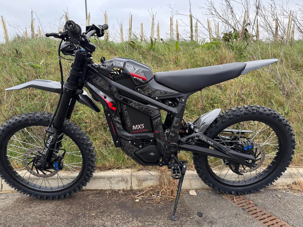 Electron Cycles Talaria Sting MX5 Pro Competizione 82v Kit: EBMX X9000 v2, 81.4v Long Range 4060Wh Battery