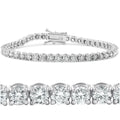 7Ct Diamond Tennis Bracelet 14K White Gold
