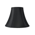 7X14X11 Black With Gold Lining Bell Lampshade