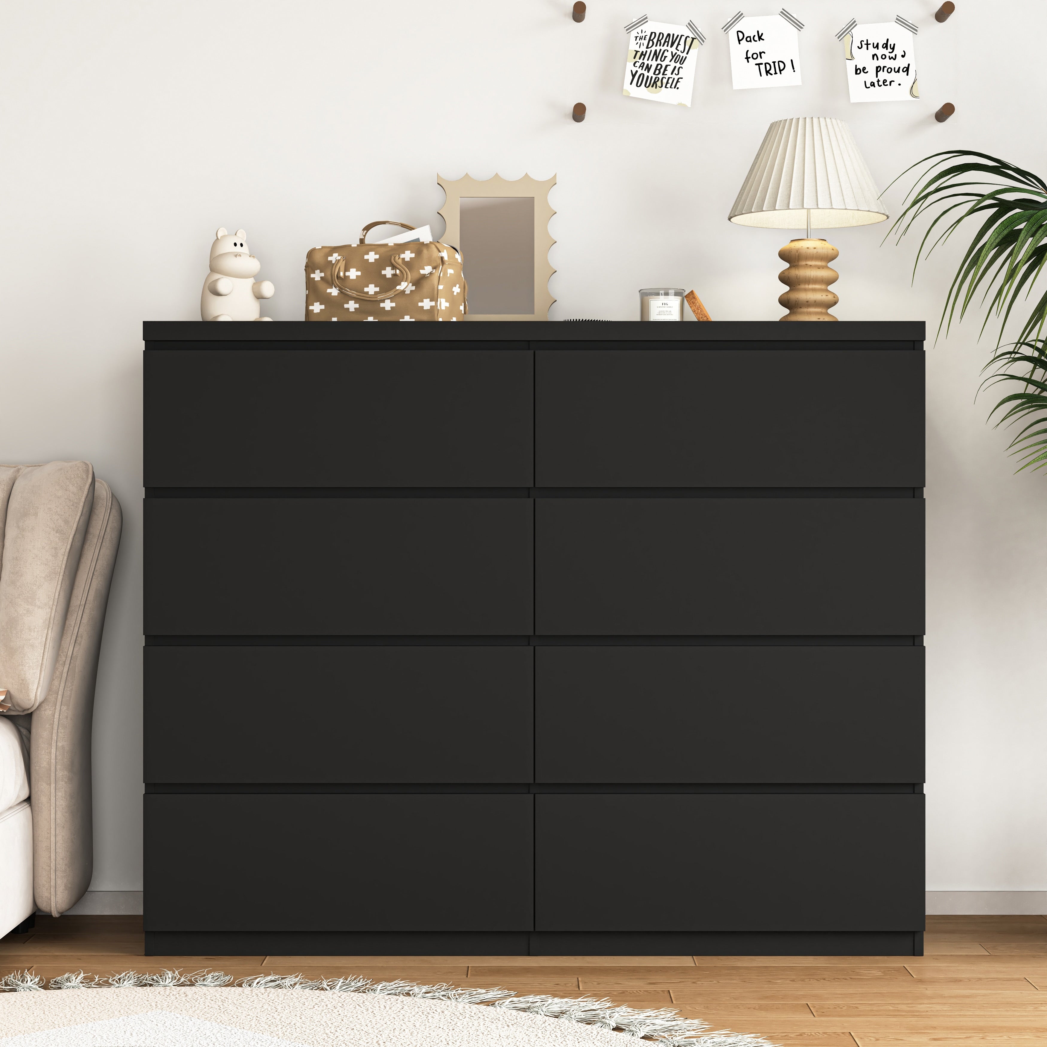 8 Drawers Dresser For Bedroom Wood Bedroom Dresser Modern Drawer Chest 8 Chest Of Drawer Tall Dresser For Closet