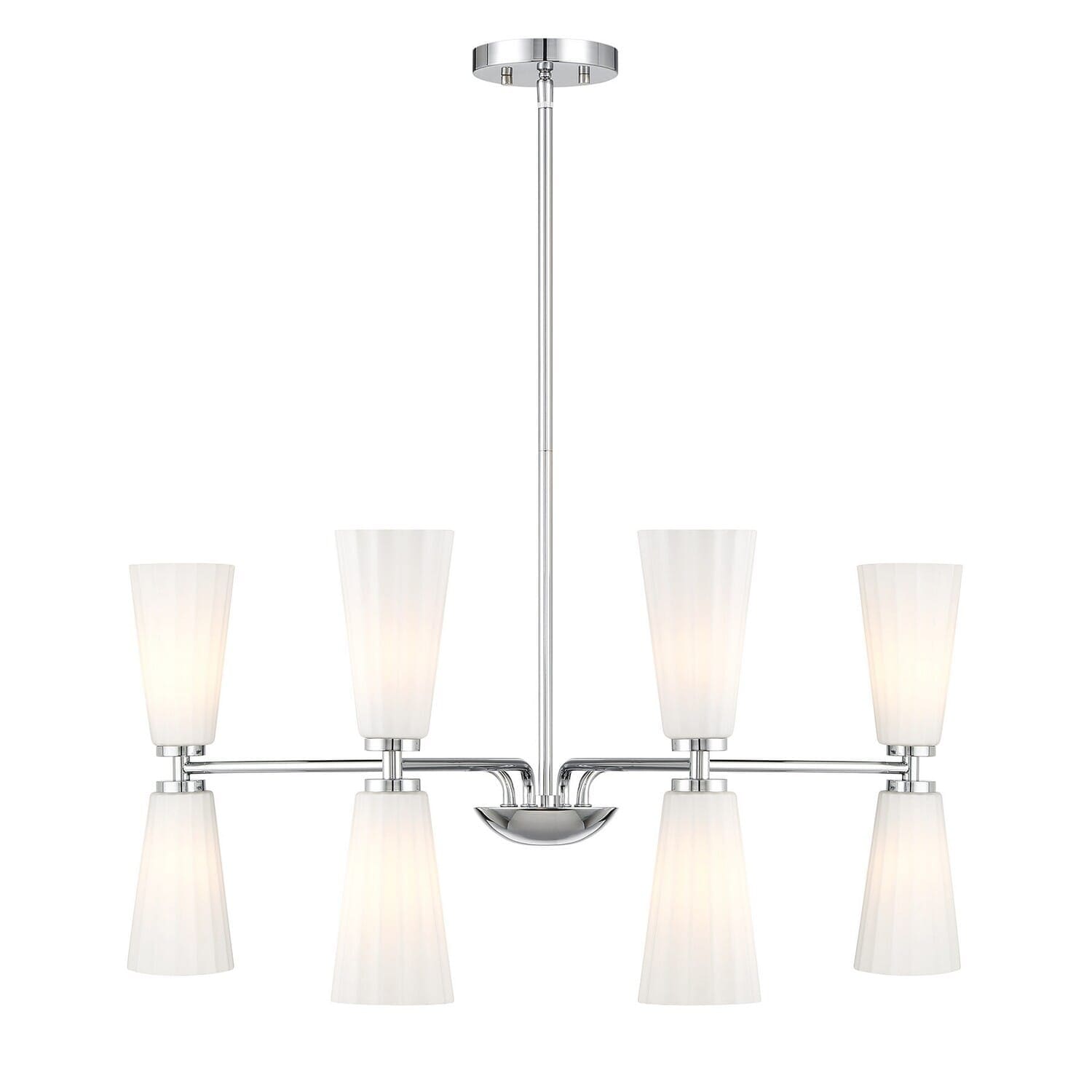 8 Light Chandelier By Trade Winds