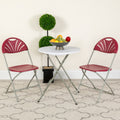 Lancaster Home Plastic Folding Chair