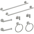 8 Pieces Stainless Steel Bathroom Accessories Set